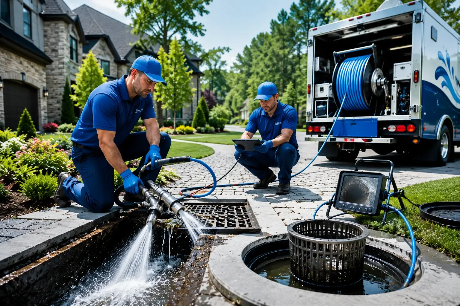 Local outdoor drain cleaning professionals in Sunset, ME